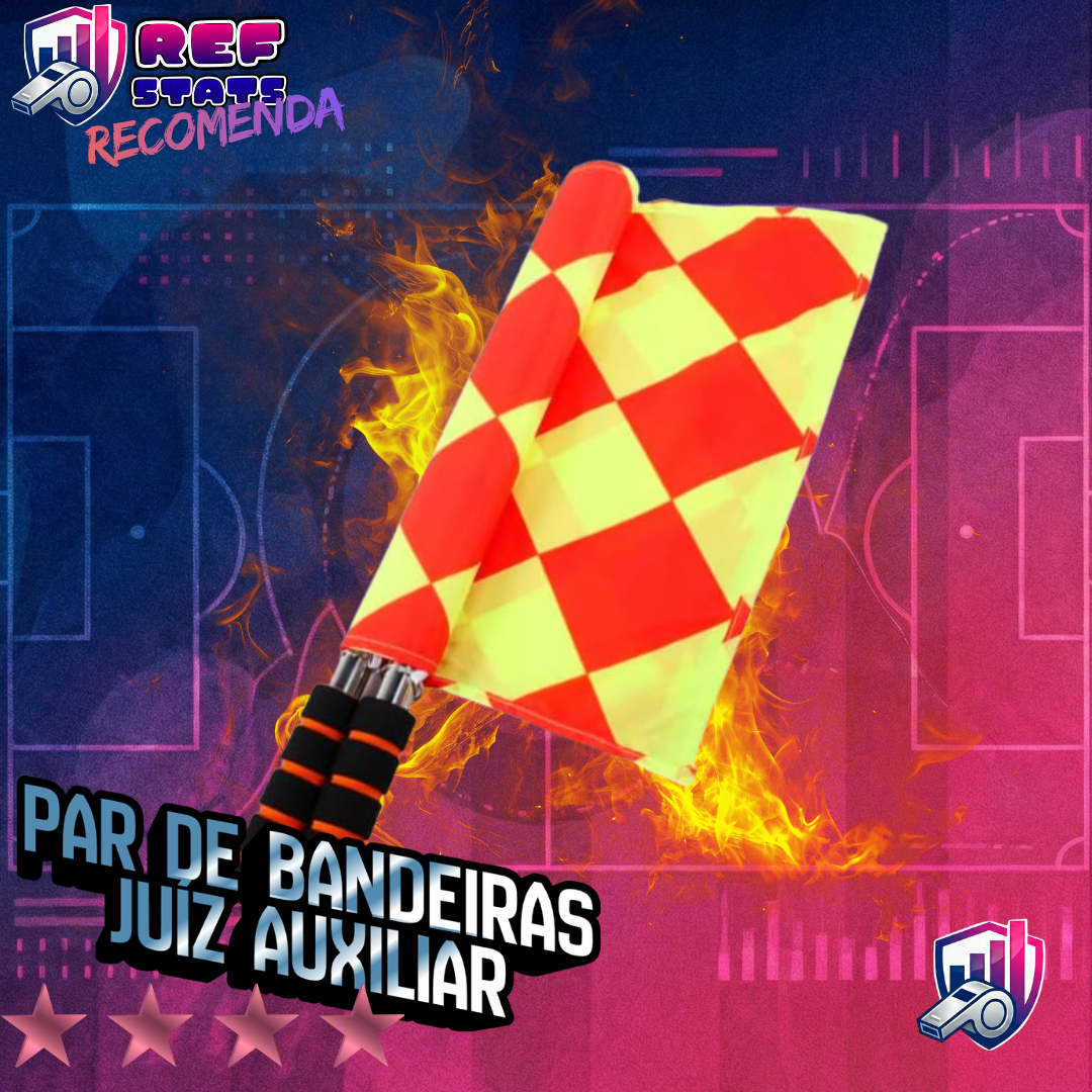 Par de Bandeiras Juiz Auxiliar